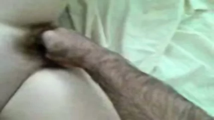 Big ginger pussy gets fingered
